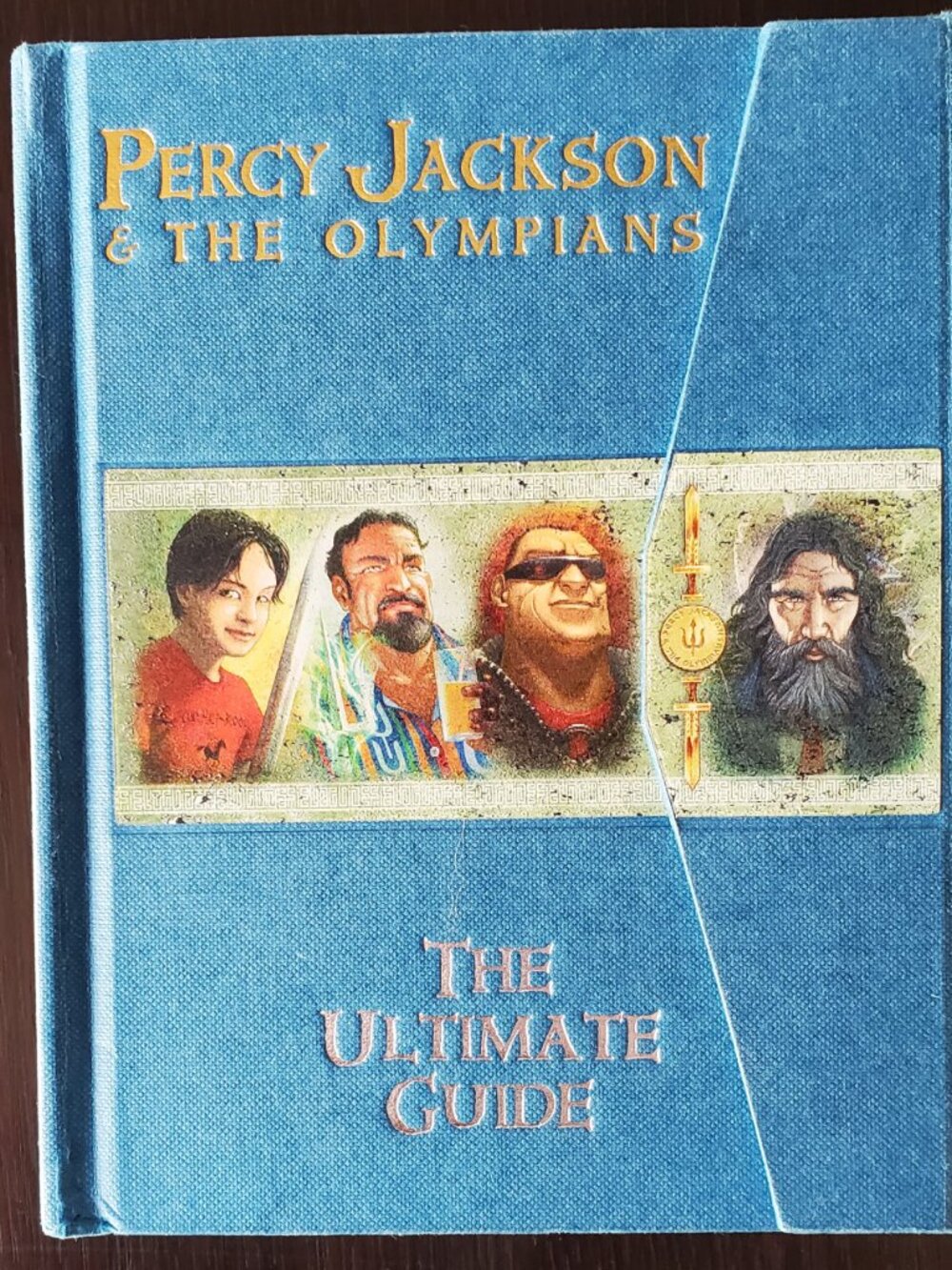 FIRST EDITION Percy Jackson and the Olympians The Ultimate Guide Hard Cover Book